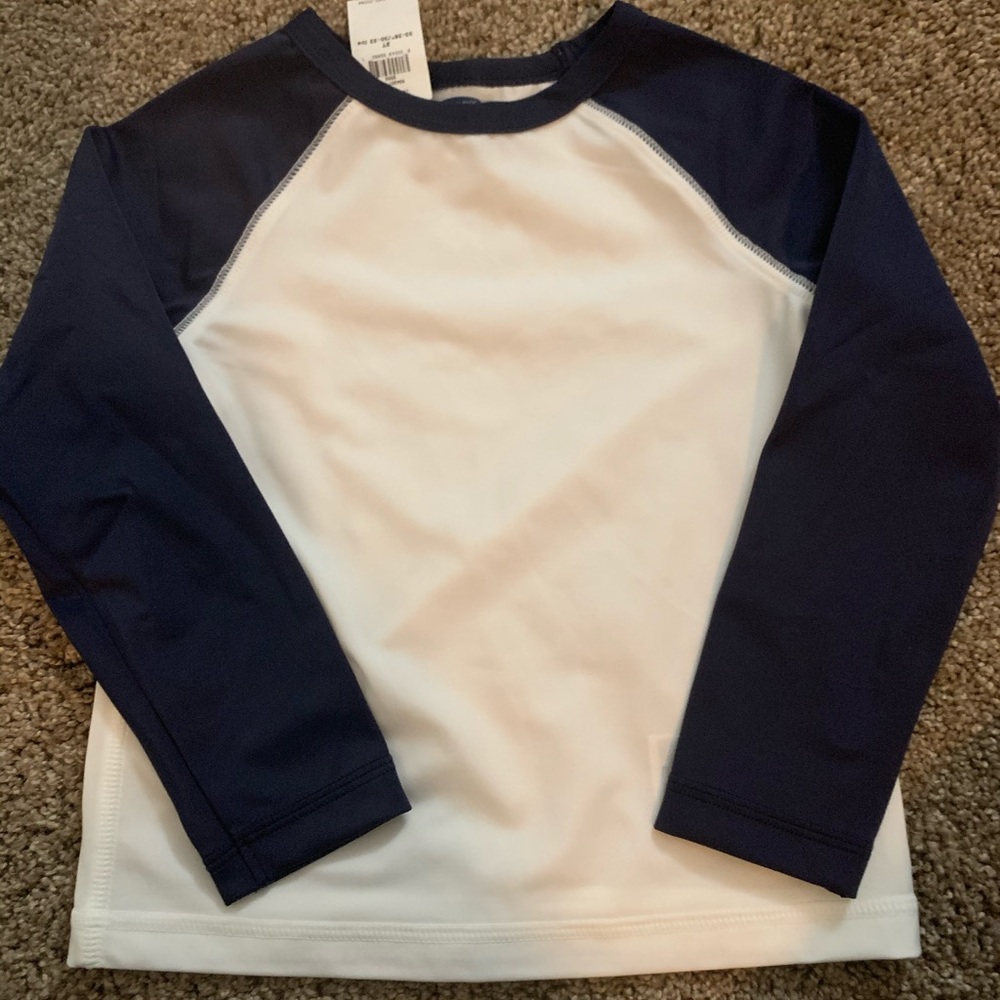 H&M 2t long sleeve swim shirt